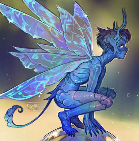 Alien Fairy, Creaturi Mitice, Foto Disney, Fairy Drawings, Blue Fairy, Fantasy Creatures Art, Mythical Creatures Art, Creature Concept Art, Creature Concept