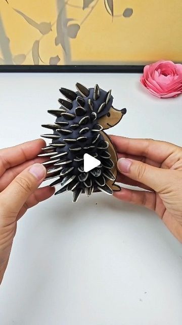 paper crafts creator on Instagram: "Cute Melon Seed Hedgehog: Simple and Fun to Make with Your Children, Plus Enjoy the Melon Seeds After!

#Handicraft #ParentChild #Hedgehog #ClayCraft #CreativeCrafts #DIY #FunProjects #KidsActivities #FamilyTime #ArtProjects" Seed Art For Kids, Seed Crafts For Kids, Seed Craft, Craft Ideas Paper, Hedgehog Craft, Seed Art, Melon Seeds, Preschool Projects, Paper Craft Ideas