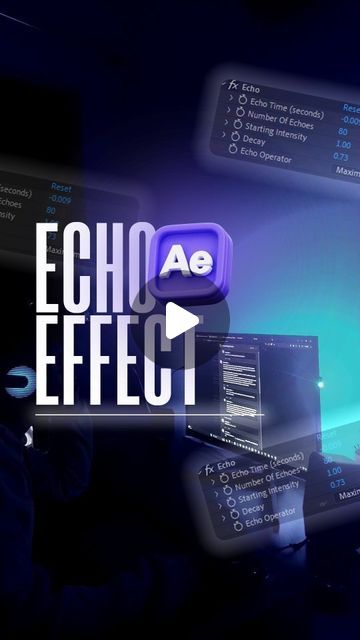 Usama Shaikh | Video Editor 🎬 on Instagram: "Echo effect in Adobe After Effects 🔥  This effect is great for creating dynamic animations, ghosting effects, or enhancing motion graphics with a sense of speed and motion.  Try it out 🔥  #aftereffects #adobe #contentcreator #reels #edit #editing #editingtutorial" Animation After Effects Motion Graphics, After Effects Aesthetic, After Effects Edits, After Effects Motion Graphics, Ux App Design, After Effect, After Effect Tutorial, Motion Graphics Design, Motion Graphic