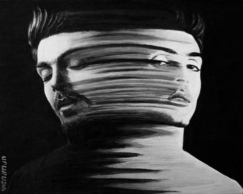 Multiple Faces Art, Two Faced Art, Two Faces Art, B W Portrait, Duality Of Man, Portrait Reference, Face Pulls, Two Faced, Multiple Exposure