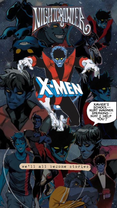 Nightcrawler Wallpaper, Nightcrawler Marvel, Nightcrawler Xmen, Cultura Punk, Beastie Boys, X Man, Xmen, X Men, Marvel Dc