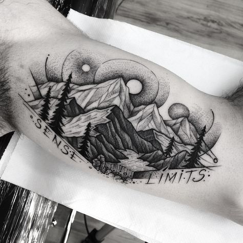 #tattoo #tatuaje #ink #inked #art #tattooart #tattooartist #tattooed #blacktattoo #blackwork #blackworkers #topblackworkers #blackworkerssubmissions #blackworkartists #theartoftattoos #taot #iblackwork #linkforink #neroaddict #blxckink #mountains #thebestspaintattooartists #btattooing #inkstinctsubmission #blacktattooart #tattoooftheday #blackartsupport #bcnttt #radtattoos #skinartmagazine B Tattoo, Black Work, Blackwork Tattoo, Magazine Art, Black Tattoos, Black Art, Blackwork, Skull Tattoo, Geometric Tattoo