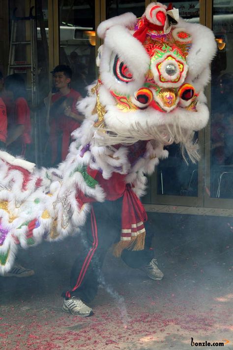 Chinese New Year Dragon Dance SHARE YOUR TRAVEL EXPERIENCE ON www.thetripmill.com! Be a #tripmiller! Chinese Dragon Costume, Chinese New Year Dragon Dance, Chinese Dragon Puppet, Dragon Dance Costume, Chinese Dragon Dance, Chinese Dancing, Dancing Dragon, Lion Dragon, Chinese Lion Dance