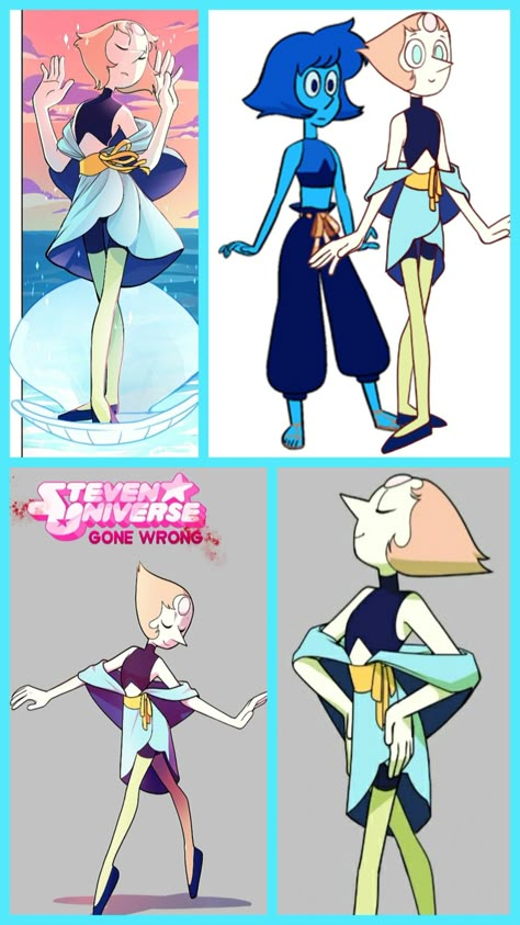 Pearl, Au, Gone Wrong Pearl Au Steven Universe, Eating Popsicle Pose Drawing, Su Pearl Base, Su Pearl Oc, Steven Universe Gone Wrong Au, Steven Universe Pearl Fanart, Pearl Oc Steven Universe, Steven Universe Pearl Oc, Steven Universe Gone Wrong