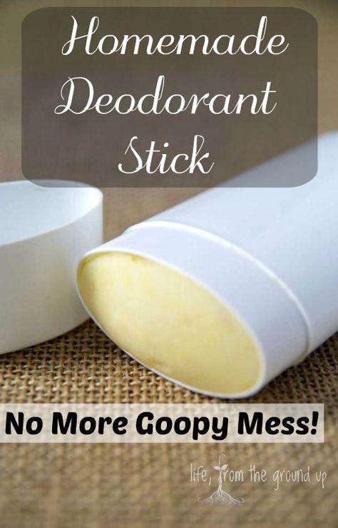 Making your own deodorant at home is easy, but sometimes you want the convenience of a stick. This simple homemade deodorant stick solves your problem! Diy Deodorant Stick, Bumblebee Apothecary, Diy Deodorant Spray, Make Your Own Deodorant, Homemade Deodorant Recipe, Deodorant Recipe, Stick Deodorant, Skincare Diy, Skincare Recipes