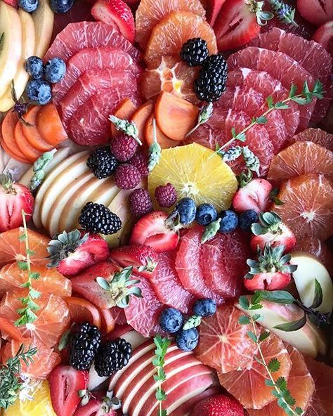 Winter Citrus Fruit Platter by heirloomla | Quick & Easy Recipe | The Feedfeed Winter Fruit, Veggie Tray, Fruit Carving, Fruit Platter, Fruit Tray, Breakfast Buffet, Fresh Berries, Citrus Fruit, Charcuterie Board