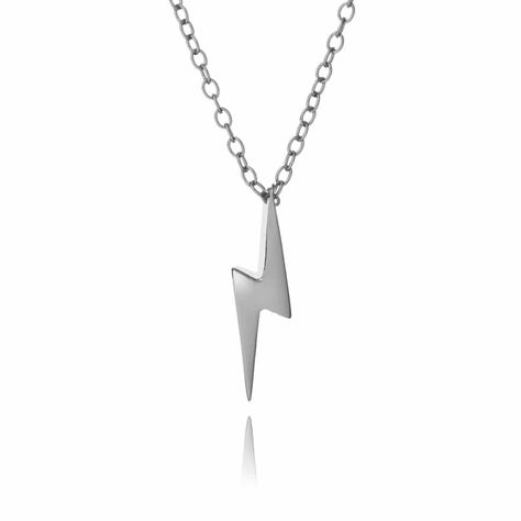 Bolt Of Lightning, Lightning Pendant, Lightning Bolt Necklace, Handwriting Bracelet, Lighting Bolt, Lightning Bolt Earrings, Lion Pendant, Mens Silver Necklace, Necklace Simple