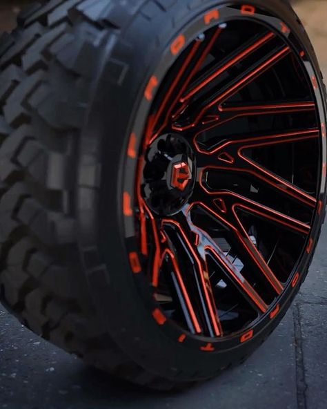 Truck Rims And Tires, Black Rims Truck, Jeep Rims, Custom Wheels Trucks, Cb750 Cafe Racer, Custom Rims, Jeep Jku, Car Rims, Truck Rims