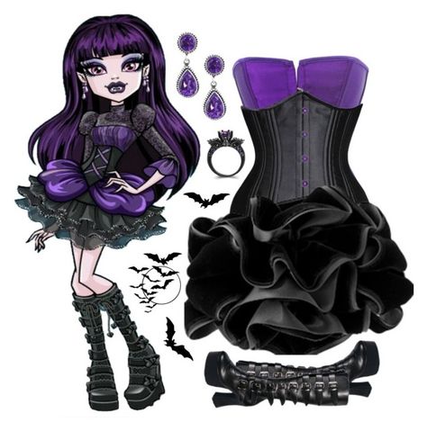 "Elissabat" by rubysal ❤ liked on Polyvore featuring Elissabat Elissabat Halloween Costume, Elissabat Monster High Costume, Ellisabat Outfit, Elissabat Costume, Elissabat Outfit, Elissabat Cosplay, Elissabat Monster High, Monster High Aesthetic Outfit, Monster High Halloween Costumes