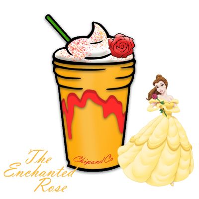 Top 5 Disney Inspired Frappuccinos we Wish Starbucks Would Make Disney Princess Inspired Starbucks Drinks, Disney Inspired Starbucks Drinks, Unicorn Frappuccino, Original Disney Princesses, Mermaid Drink, Rose Drink, Disney Coffee, Disney Drinks, Gold Sprinkles