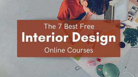 If you're interested in becoming a designer but aren't ready to take the expensive leap of a degree, try these free interior design courses online first... Interior Design Certification, Interior Design Course, Interior Design Courses Online, Interior Design Degree, Interior Design Classes, Interior Design Career, Interior Design Courses, Interior Design Advice, Design Theory