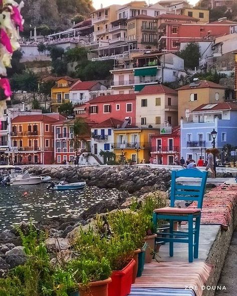 Parga Greece, Greece Vacation, Beautiful Places To Travel, Greek Islands, Travel Places, Plan A, A Holiday, On The Road, Places To Travel