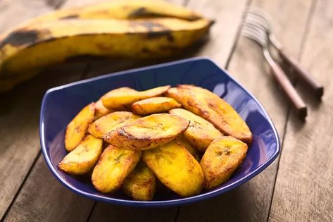 Platanos Maduros recipe | Epicurious.com Platanos Maduros Recipe, Jamaican Dessert, Jamaican Desserts, Desserts No Bake, Sweet Plantains, Sweet Potato Pudding, Potato Pudding, Plantain Recipes, Ripe Plantain