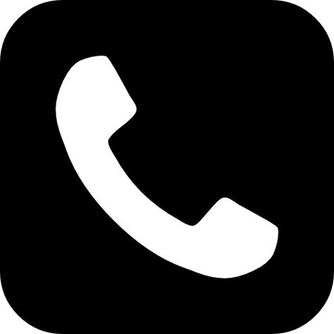 Telephone symbol button Free Icon | Free Icon #Freepik #freeicon #freephone #freebutton #freetelephone #freecall Call Logo, Luxe Logo, Snapchat Logo, Whatsapp Logo, Apps Icon, Screen Aesthetic, Phone Logo, Black App, Black And White Picture Wall