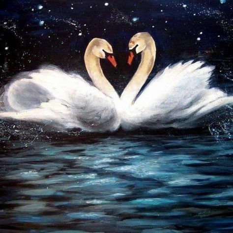 Swan Artwork, Swan Painting, Swans Art, Phoenix Art, Pastel Sec, African Art Paintings, Pichwai Paintings, Nature Art Painting, Beginner Painting