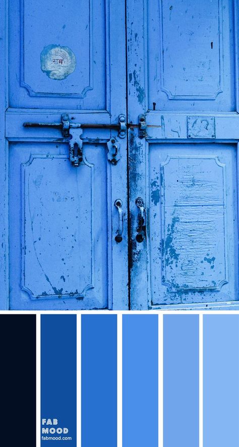 shades of blue color palette, color scheme, color ideas, sapphire, #sapphireblue #colorpalette blue color combos, sapphire color palette #colors Shades Of Blue Color Palette, Color Palette Shades, Shades Of Blue Color, Rad Color, Blue Color Pallet, Color Thesaurus, Blue Pallets, Wedding Color Palettes, Kitchen 2024