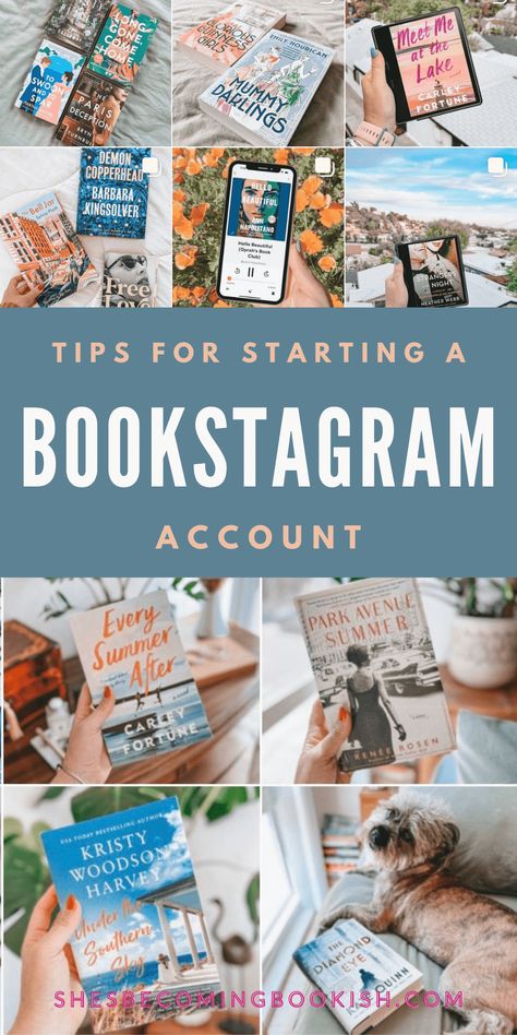 Are you a book enthusiast looking to share your passion with the world? A Bookstagram account could be the perfect platform for you! Learn how to make the most of your Instagram presence, engage with readers, and grow your bookish influence in our comprehensive guide to starting a Bookstagram account. How To Start A Book Blog, How To Create A Bookstagram, Start A Bookstagram, Bookish Names For Instagram, Book Account Names, Book Instagram Name Ideas, How To Make A Bookstagram, Bookstagram Hashtags To Grow, Cute Bookstagram Names