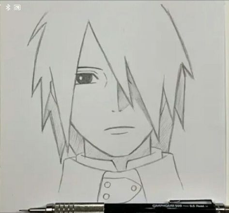 Sasuke Drawing, Naruto Drawings Easy, Easy Dragon Drawings, Anime Sasuke, Pencil Sketches Easy, Naruto Painting, Naruto Sketch Drawing, Itachi Uchiha Art, Children Sketch