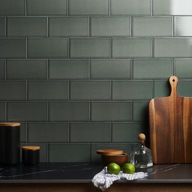 Shop Our Complete Collection : Shop TileBar.com Dark Gray Backsplash, Gray Kitchen Backsplash, Crackle Glaze Tiles, Gray Tile Backsplash, Glossy Ceramic Tile, Cleaning Ceramic Tiles, Grey Subway Tiles, Ceramic Tile Backsplash, Dark Grey Kitchen