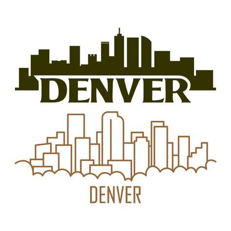 Colorado Logo, Skyline Image, Cuttable Designs, Skyline Tattoo, Skyline Drawing, Denver Skyline, Tattoo Spots, Team Meeting, Colorado Denver