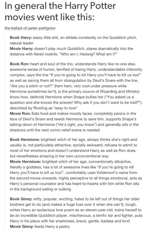 Book Ginny is always better than movie Ginny. Book Ginny, Leader Movie, Books Vs Movies, Harry And Ginny, Harry Potter Headcannons, Harry Potter Fanfiction, Harry Potter Marauders, Harry Potter Books, Harry Potter Love