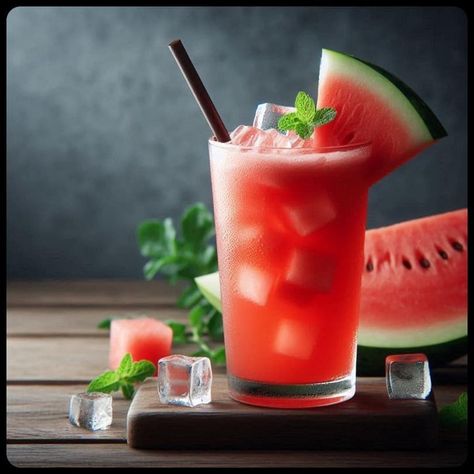 Refreshing Homemade Watermelon Juice Recipe: Sweet, Hydrating, and Easy to Make - 1 small sweet watermelon (about 6 pounds) - Juice of 1 small lime (optional, for extra zing) **Instructions:** 1. Slice the watermelon in half and scoop out chunks of sweet flesh using a big spoon. Discard the rind. 2. Blend the watermelon chunks in a blender until they are completely blended. This should take about a minute. 3. For extra flavor, squeeze the juice of one small lime into the blender and blend for... Watermelon Juice Recipe, Diy Juice, Big Spoon, Health Store, Healthy Hydration, Sweet Watermelon, Watermelon Slice, Recipe Sweet, Fruit Puree