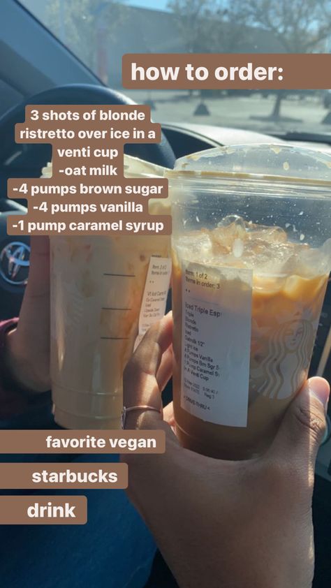 Plant Based Starbucks Drinks, Vegan Starbucks Order, Vegan Drinks At Starbucks, Starbucks Recipes Dairy Free, Starbucks Vegan Drinks, Lactose Free Starbucks Coffee, Vegan Starbucks Drinks Coffee, Starbucks Drinks Non Dairy, Starbucks Dairy Free Drinks