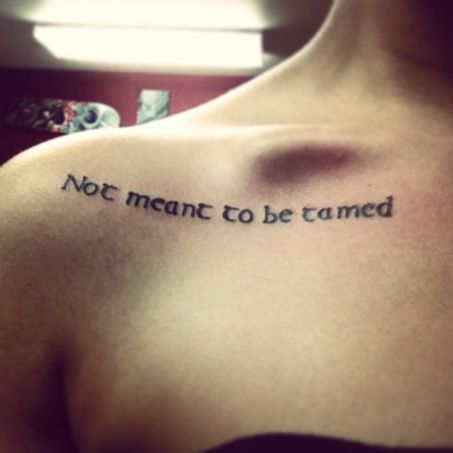 Not meant to be tamed. Meant To Be Tattoo Ideas, What Is Meant To Be Will Be Tattoo, There Is No Charm Equal To Tenderness, Maybe Some Women Arent Meant To Be Tamed, They Whispered To Her You Cannot Tattoo, Symbol Tattoos With Meaning, Not Meant To Be, Symbol Tattoo, Symbol Tattoos