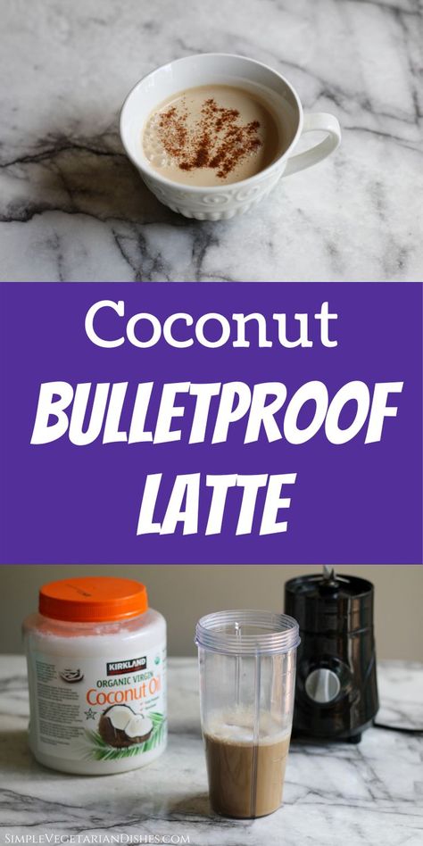 bulletproof latte recipe #bulletprooflatte #bulletproofcoffee #coconutbulletprooflatte Bulletproof Coffee Recipe, Time For Coffee, Vegetarian Breakfast Recipes, Busy Morning, Bulletproof Coffee, Latte Recipe, Vegetarian Breakfast, Coffee Recipes, Coconut Milk