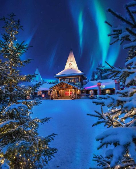 Santa Claus Village, Santa's Village, Finland Travel, Lapland Finland, Holiday Village, Voyage Europe, Dream Travel Destinations, Europe Travel Destinations, Dream Holiday