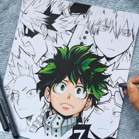 Rate this drawing of 1-10? 🔥🔥 • 🌟 Art by 🎨 @the_artttz 🌟 • Follow 👉🏻 @animeart_famous for more! • 🖌Tag your #animeart to 👉 #animeart_famous… Anime Mha, Otaku Art, Abstract Watercolor Painting, Manga Artist, Anime Sketch, Izuku Midoriya, Hunter X Hunter, My Hero, Fashion Drawing