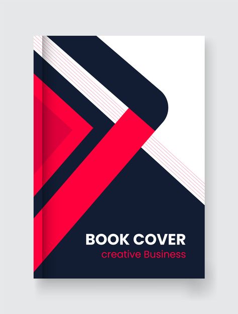 vector modern book cover and company annual report design template Modern Book Cover Design, Modern Book Cover, Report Design Template, Diary Design, Book Cover Mockup, Cover Report, Book Mockup, Report Cover, Annual Report Design