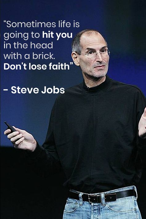 Faith Quote Quote On Faith, Setback Quotes, Steve Jobs Quotes Inspiration, Jobs Quotes, Be Present Quotes, Tech Quotes, Legend Quotes, Steve Jobs Quotes, Faith Quote