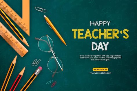 PSD happy teachers day social media bann... | Premium Psd #Freepik #psd #happy-teacher #teacher-teaching #professor-teachers #classroom-teacher Book Mood Board, Happy Teacher, Book Mood, Teachers Classroom, Teacher Teaching, Happy Teachers Day, Classroom Teacher, Brand Book, Teachers Day