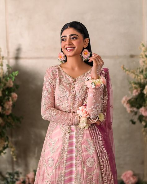 Mushq (@mushqpk) • Instagram photos and videos Semi Formal Wear, Pakistani Wedding Outfits, Lace Accessories, Pakistani Salwar Kameez, Chiffon Collection, Modest Wear, Salwar Kameez Designs, Pakistani Dress Design, Net Dupatta