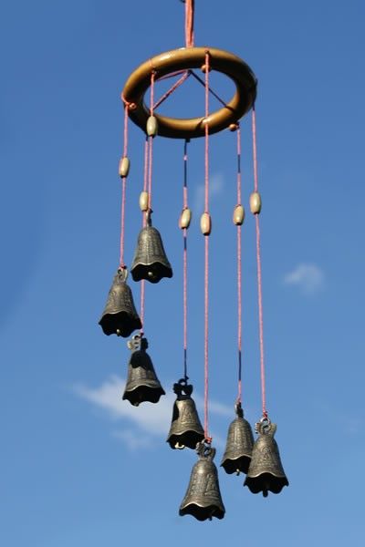 Guan Yin Bell Wind Chime Arabic Interior, Bell Wind Chimes, Windchimes Diy, Chara Design, Wind Sculptures, Guan Yin, Diy Wind Chimes, Rain Chain, Vintage Bell