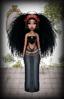 Everskies Post Ideas, Everskies Magazine Ideas, Everskies Black Background, Everskies Characters Y2k, Everskies Baddie, Imvu Outfits Ideas Cute, Aaliyah Style, Black Woman Artwork, Cute Dreads