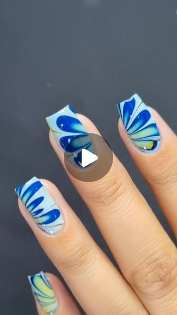 Tejasvini valvi on Instagram: "Wait for End ✨️ Water Marble Nailart ☺️🫠 #nailarttutorial #nailartathome #reel" Water Marble Nail Art, Wait For End, Water Marble Nails, Marble Nail, Water Marble, Nail Art At Home, Marble Nail Art, Diy Nail Designs, Marble Nails