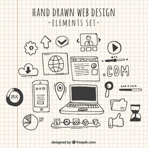 Doodles web design element collection Free Vector Doodle Png, Doodle Tattoo, Air Bnb, Web Technology, Web Server, Design Element, Design Elements, Vocabulary, Graphic Resources