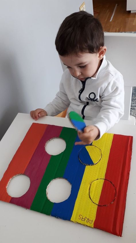 Preschool Fine Motor Activities, Montessori Toddler Activities, Preschool Colors, Kindergarten Learning Activities, Baby Learning Activities, Kindergarten Learning, Math Activities Preschool, Creative Activities For Kids, Toddler Learning Activities