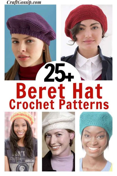 Berets have been a fashionable accessory for centuries, with origins dating back to ancient civilizations in Greece and Rome. In modern times, berets have been associated with artists, intellectuals, and revolutionaries, adding a touch of bohemian flair to any outfit.… Read More ... Knitting Caps Women, Crochet Beret Hat Free Pattern, How To Make A Beret Hat, Crochet Beret Free Pattern Easy, Knitted Beret Patterns Free, Beret Knitting Pattern Free, Beret Outfit Street Style, Crochet Beret Free Pattern, Crochet Berets