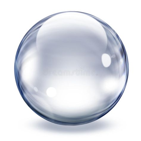 Transparent glass sphere. Realistic transparent glass sphere illustration , #Ad, #sphere, #glass, #Transparent, #illustration, #transparent #ad Sphere Illustration, Realistic Cartoons, Glass Sphere, Digital Texture, Most Beautiful Horses, Water Bubbles, White Background Photo, Soap Bubbles, Glass Ball