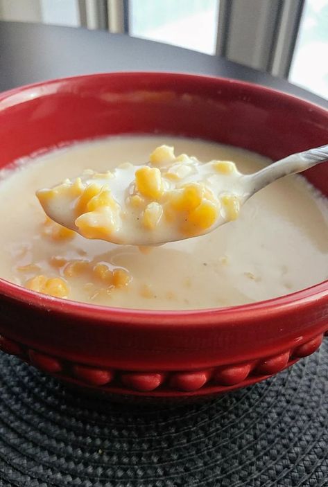 Hominy Corn Porridge Corn Porridge, Make Dumplings, Irish Potatoes, Couple Friends, Dried Corn, Using A Pressure Cooker, Corn Soup, Beef Soup, Soup Mixes