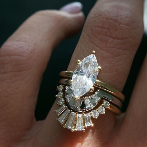 Marrow Fine on Instagram: “❄️ WINTER CAPSULE… our new stacking band collection has arrived online, in-showroom and at our trunk shows! I thought I might share a few…” 2ct Engagement Ring, Marrow Fine, Marquise Engagement Ring, Future Engagement Rings, Marquise Ring, Engagement Rings Marquise, Dream Engagement, Dream Engagement Rings, Wedding Goals