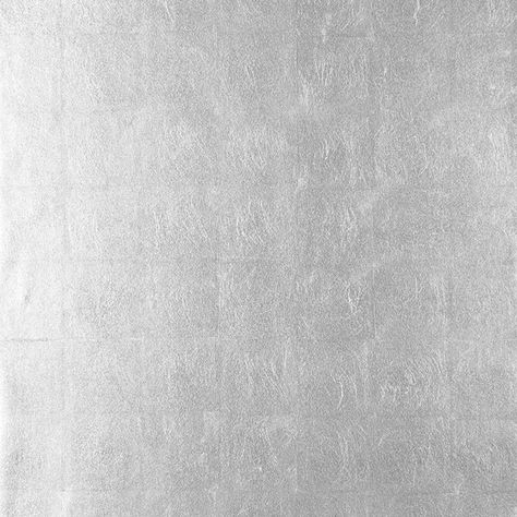 T41010 METAL LEAF Wallpaper Metallic Silver from the Thibaut Modern Resource 4 collection Aluminium Wallpaper, Silver Leaf Wallpaper, Aluminium Texture, Paper Bunny, Silver Wallpaper, Leaf Texture, Chic Interior, Metal Leaves, Leaf Wallpaper