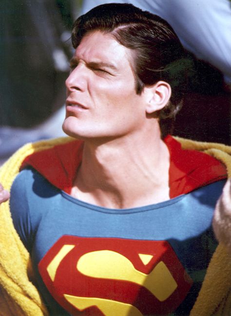 Christopher Reeve as Superman (1978) Christopher Reeve Superman, Superman Gifts, Superman Movies, Superman Art, Christopher Reeve, Dc Movies, Clark Kent, American Comics, Man Of Steel