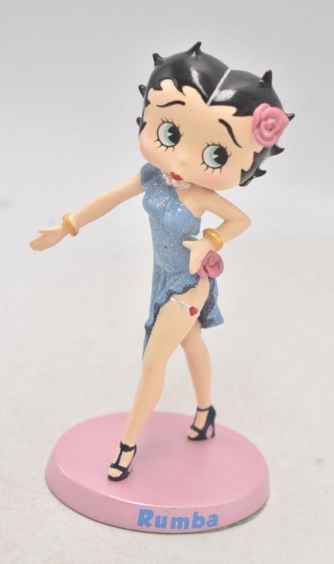 This figurine is in lovely condition Height is 13.5cm Add some vintage charm to your collection with this Betty Boop figurine from Danbury Mint. A must-have for any Betty Boop fan, this figurine would make a great gift or addition to your collection. Rumba Dance, Betty Boop Figurines, Danbury Mint, Betty Boop, Vintage Charms, Collectable Items, Collectible Figurines, Diva, Dancing