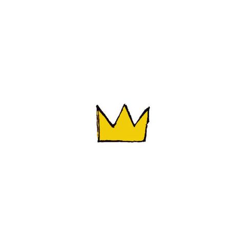 Aesthetic Crown Drawing, Emoji Tattoo, Doodles Quotes, Yellow Aesthetic Wallpaper, Crown Drawing, Instagram Wallpaper, Emoji Wallpaper, Unique Wallpaper, Mini Drawings