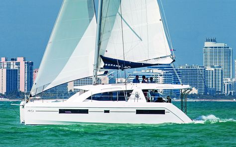 Leopard 40 | Cruising World Catamaran Charter, Ocean Sailing, Luxury Yachts, Catamaran, Sailing