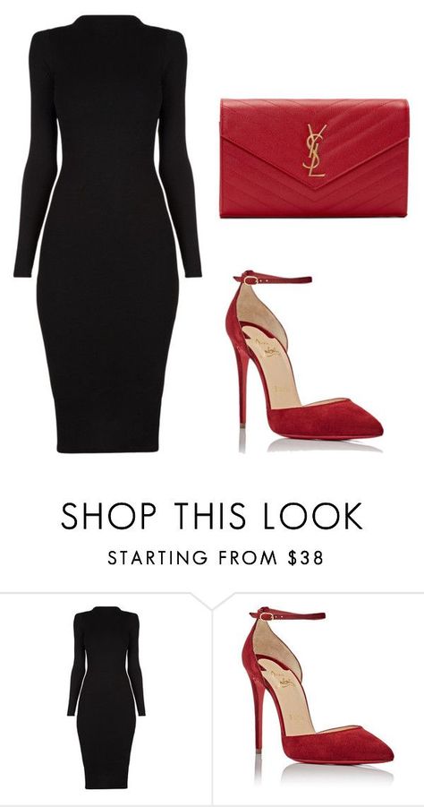 Red Heels Outfit, Outfit Chic, Elegante Casual, Red Heels, Looks Chic, Look Fashion, Classy Outfits, Chic Outfits, Work Outfit